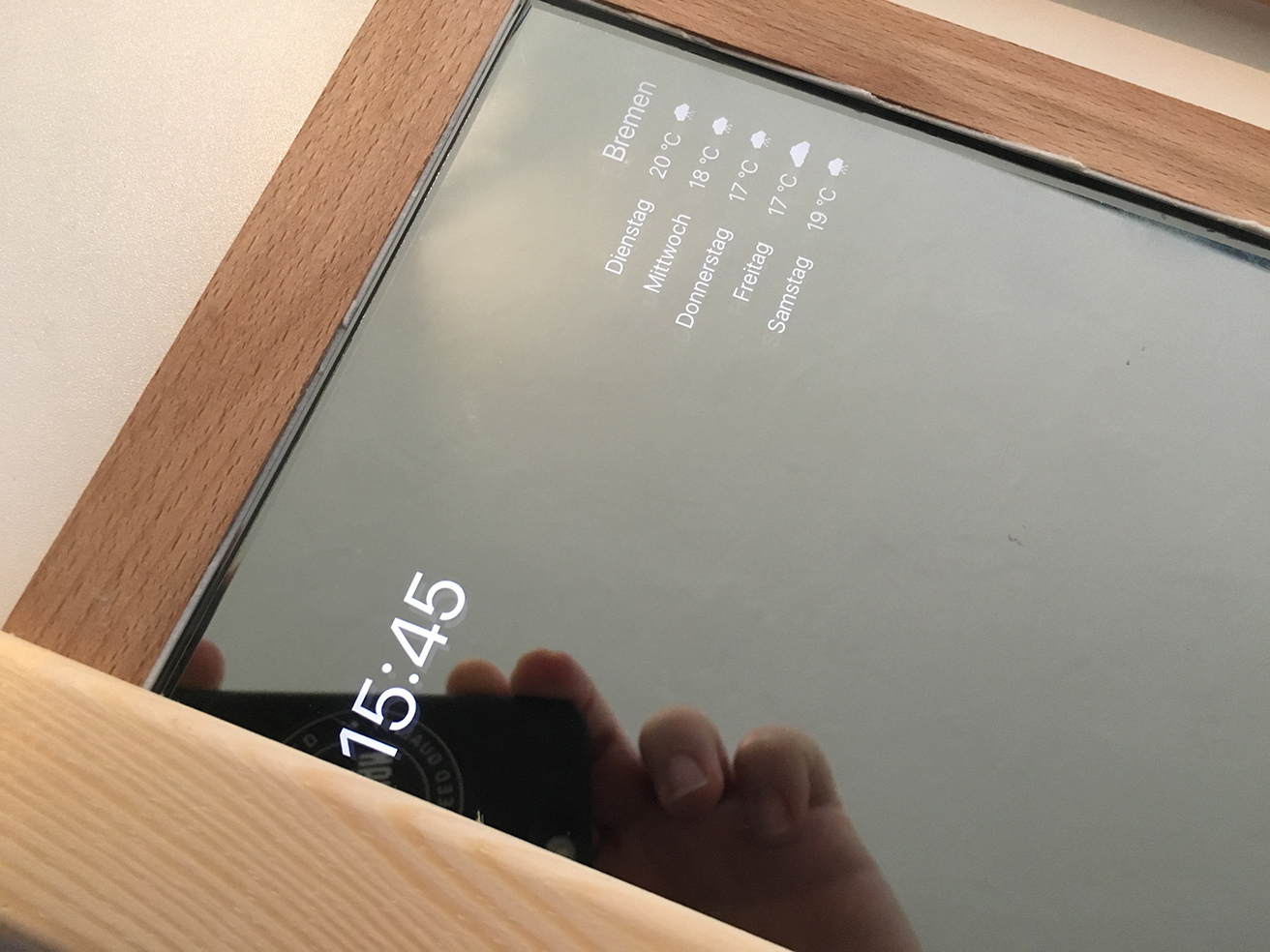 MartianCraft Smart Mirror Project—Part 1: Hardware