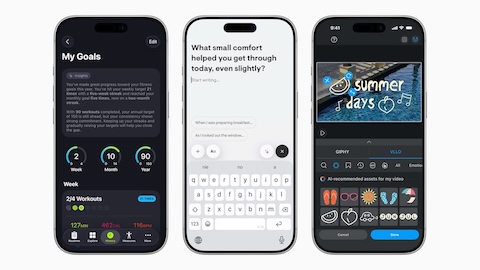 Screenshots related to Apple Intelligence